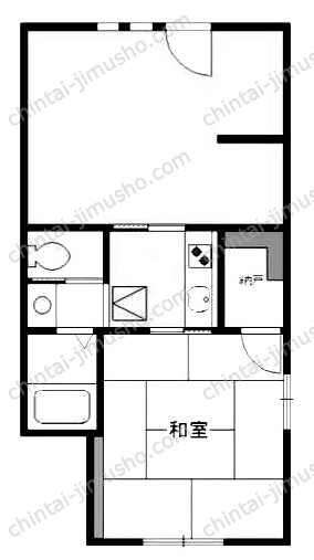 メゾン　かりんの間取図