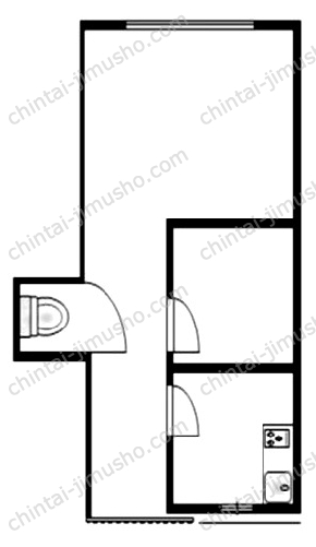 あやめマンションの間取図
