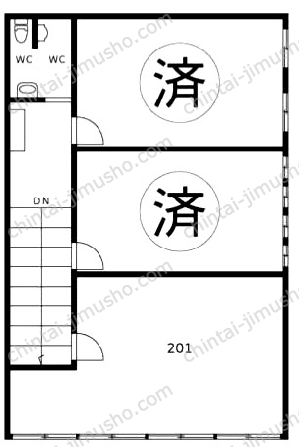 第二平塚ビルの間取図