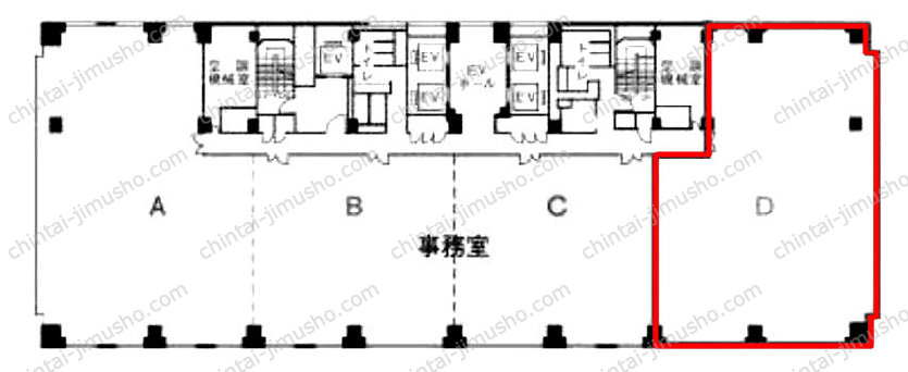 大宮センタービルの間取図