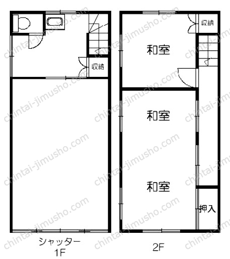 （仮称）南千住1丁目貸店舗事務所の間取図