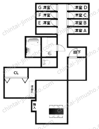 アンビエンス高円寺の間取図