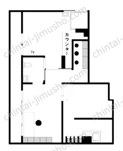 サンハイツ浜田山の間取図