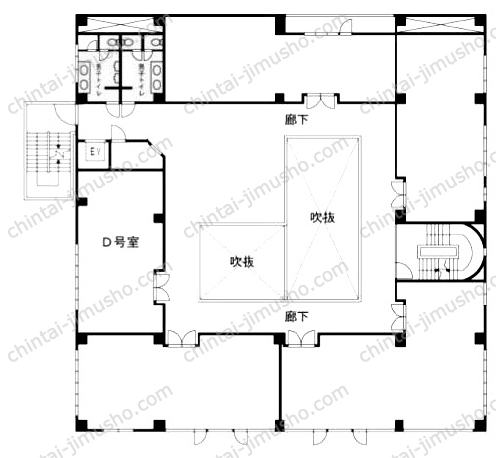 大和地所大倉山駅前ビルの間取図