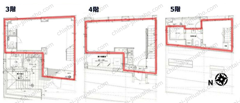 roof／ルーフの間取図