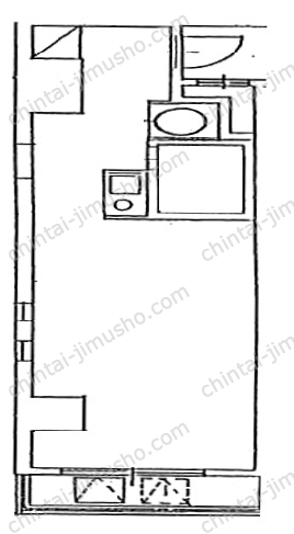 ライオンズマンション末吉町の間取図