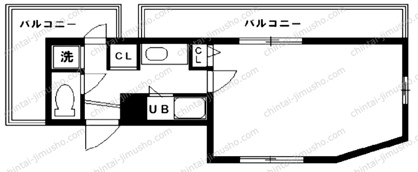 リバース横浜の間取図
