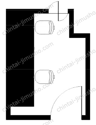 HULIC&New SHINBASHI／ビュレックスファイブの間取図