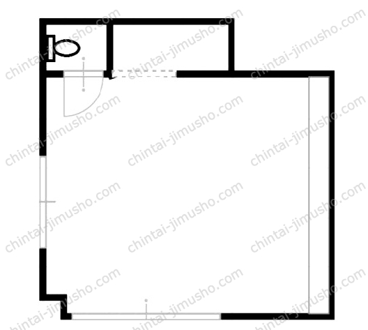 広瀬ビルの間取図