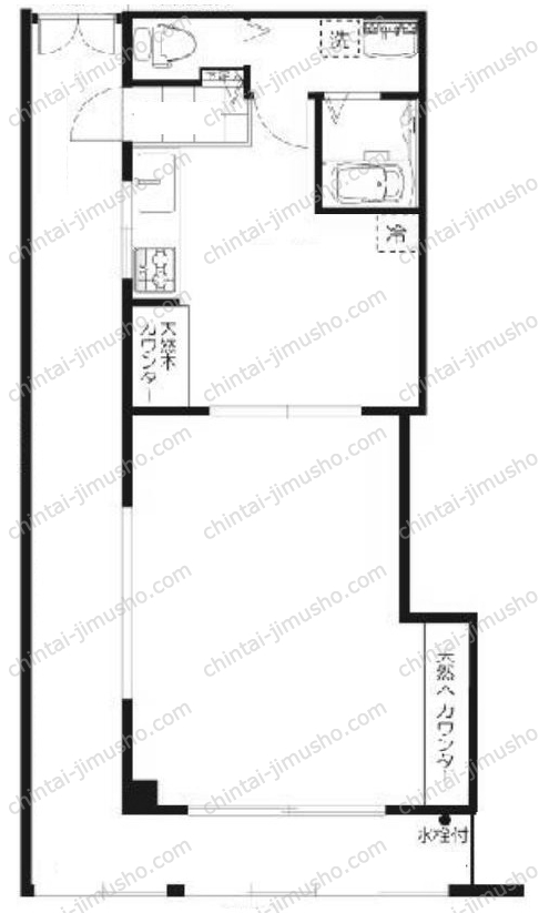 興栄コーポの間取図