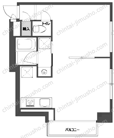 芝マンションの間取図
