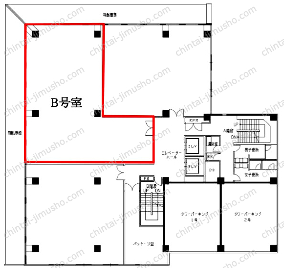第2山崎ビルの間取図