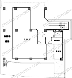 サンパークマンション本郷の間取図