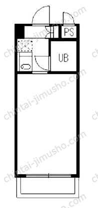 ライオンズマンション新大久保の間取図