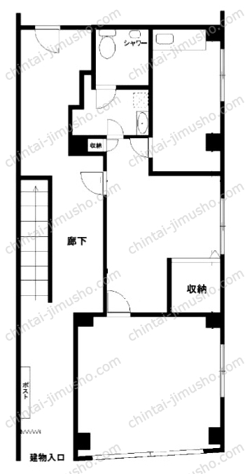 ソレイユ清水の間取図