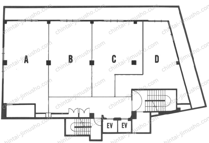 カネコビルの間取図