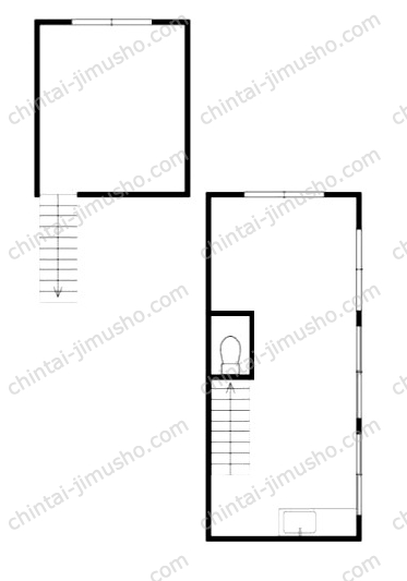新小岩2丁目貸事務所の間取図