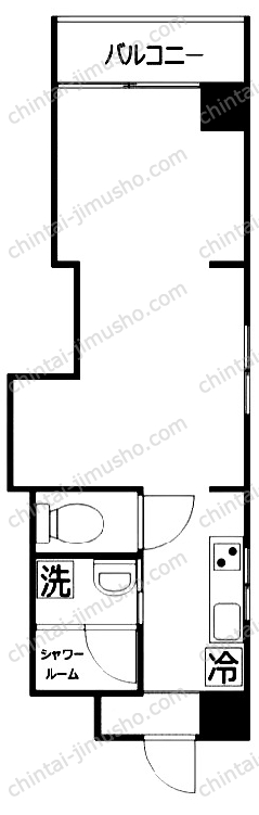 新一の橋ハイツの間取図