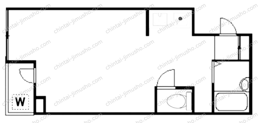 プラザカネコの間取図