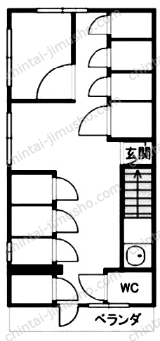 FUKUMOTOビルの間取図