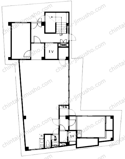 鶴巻ビルの間取図