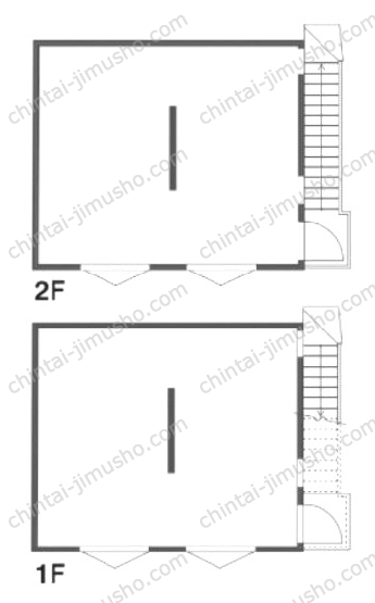 練馬桜台1丁目店舗の間取図