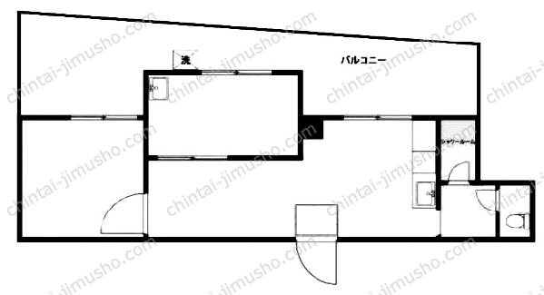 藤田マンションの間取図