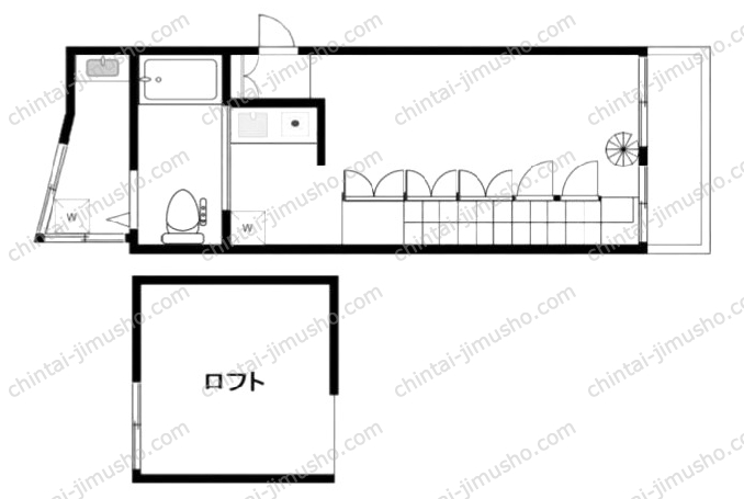 カーサ・クオーレの間取図