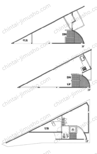 奥沢二丁目戸建の間取図