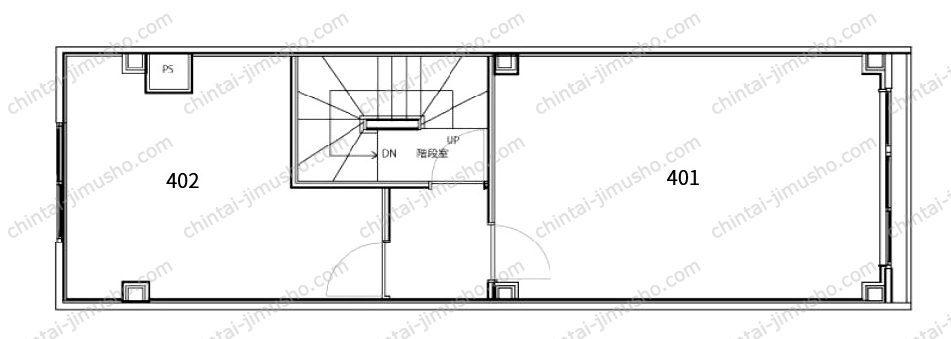 EBISU-NISHI 110 BLDG.の間取図