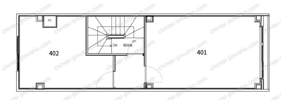 EBISU-NISHI 110 BLDG.の間取図