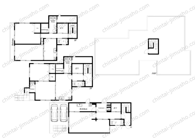 タワーサイド初台の間取図