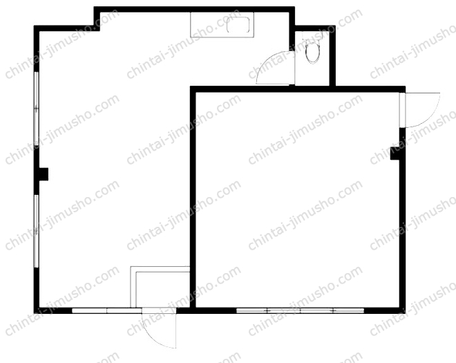 新和フラットの間取図