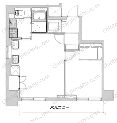 シルキーハイツ九段南の間取図