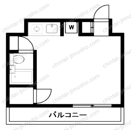 青林堂ハウスの間取図