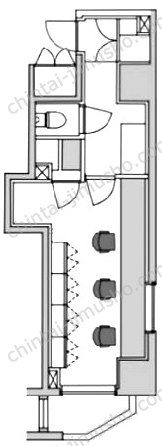 コンシェリア新橋 MASTER’S VILLAの間取図