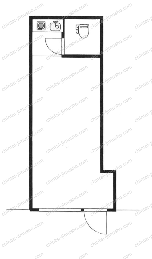 パークハイムKATAKURAの間取図