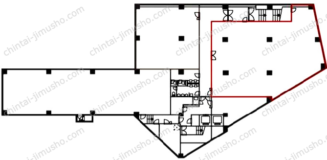 いちご神宮前ビルの間取図