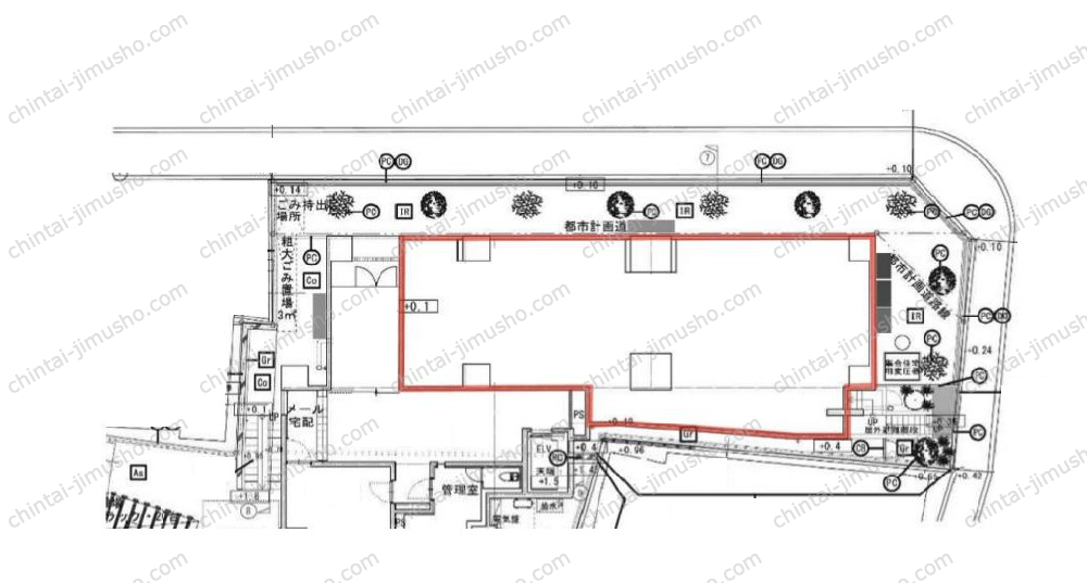 ACP Residence 中野新橋の間取図