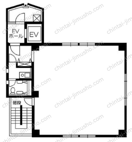 堀口第2ビルの間取図