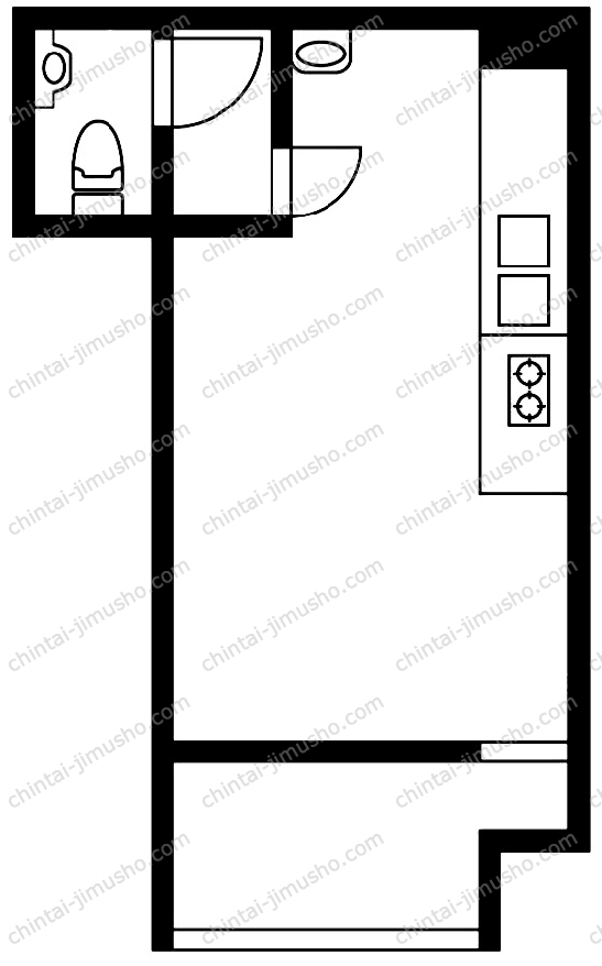 中司ビルの間取図
