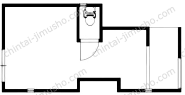 （仮称）西浅草3丁目貸店舗の間取図