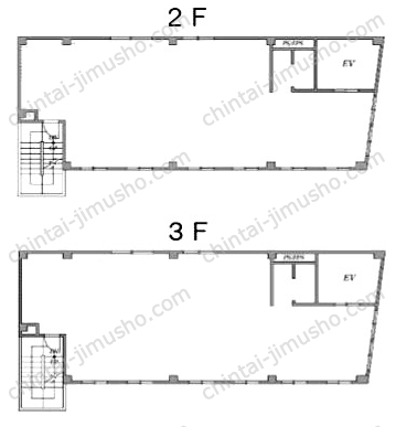 千住KRビルの間取図