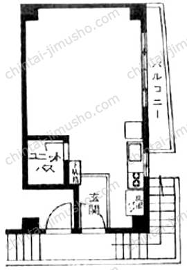 ベル・メーゾンの間取図