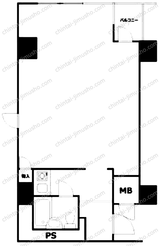 ディアシティ赤坂東館の間取図