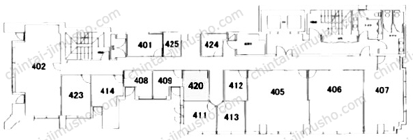 ル・グラシエルBLDG.7の間取図