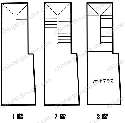 根津アバックビルの間取図