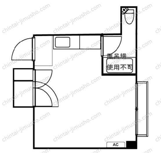 マンションうぐいすの間取図