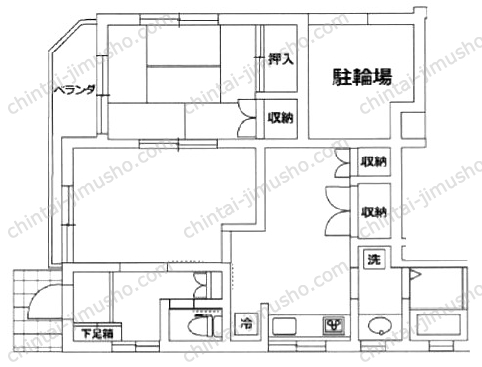 Anatolia北千住の間取図