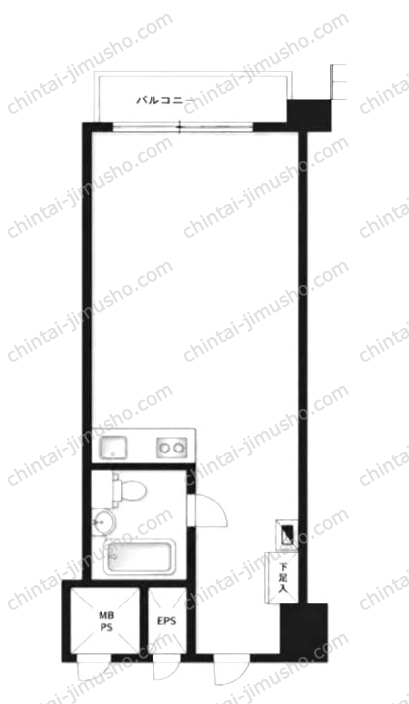 ライオンズマンション伊勢佐木長者町第二の間取図